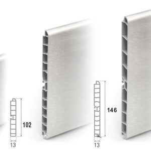 accesorio zocalo aluminio